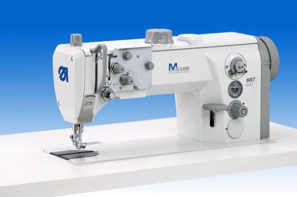 Piqueuse triple entrainement Durkopp ADLER 667-180112 - coupe fil – Image 2
