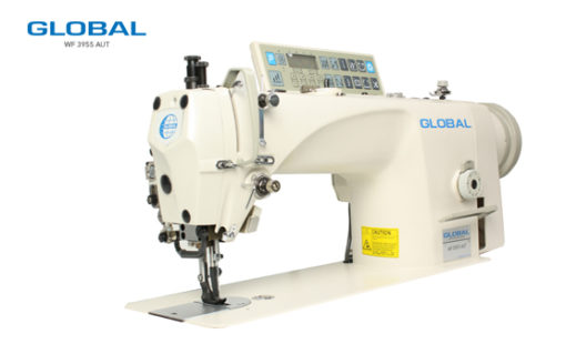 Piqueuse triple entrainement Global WF3955 AUT- coupe fil
