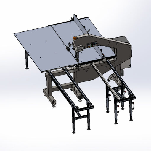 Scie à ruban avec table coulissante REXEL R1000/PB – Image 8