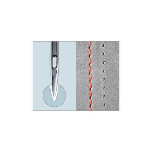 Aiguilles pour machine a coudre industrielle Groz-Beckert 134-35 LR (X10 aiguilles) 150 – Image 2