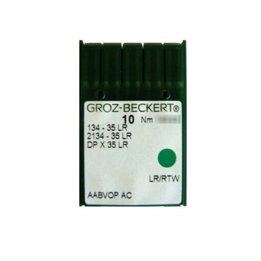 Aiguilles pour machine a coudre industrielle Groz-Beckert 134-35 LR (X10 aiguilles) 150