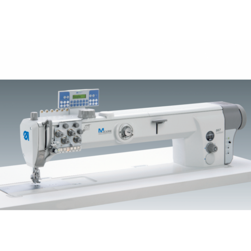 Machine triple entrainement 2 aiguilles grand bras DURKOOP ADLER 867-290192-70-M - coupe fil -  crochet XXL