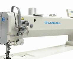 Piqueuse 1 aiguille grand bras GLOBAL WF925-60 triple entrainement